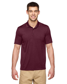 Gildan Performance Jersey Polo G448 | Marble Maroon - Front