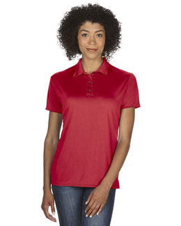 Gildan Ladies Performance Jersey Polo G448L | Red - Front