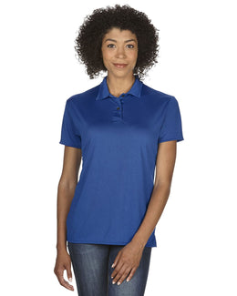 Gildan Ladies Performance Jersey Polo G448L | Marble Royal - Front