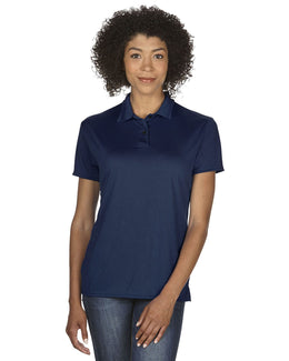 Gildan Ladies Performance Jersey Polo G448L | Marble Navy - Front