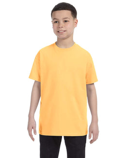 Gildan Youth Lightweight 100% Cotton T-Shirt G500B | Yellow Haze - Front