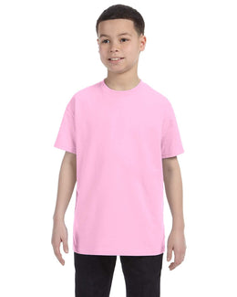 Gildan Youth Lightweight 100% Cotton T-Shirt G500B | Light Pink - Front
