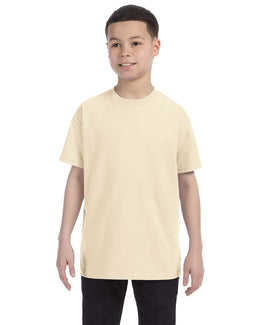Gildan Youth Lightweight 100% Cotton T-Shirt G500B | Natural - Front