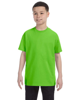 Gildan Youth Lightweight 100% Cotton T-Shirt G500B | Lime - Front