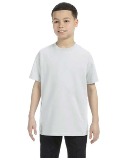 Gildan Youth Lightweight 100% Cotton T-Shirt G500B | Ash Grey - Front