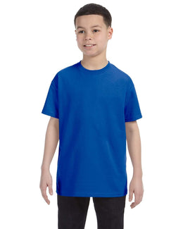 Gildan Youth Lightweight 100% Cotton T-Shirt G500B | Royal - Front