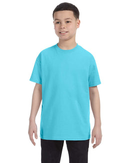 Gildan Youth Lightweight 100% Cotton T-Shirt G500B | Sky - Front