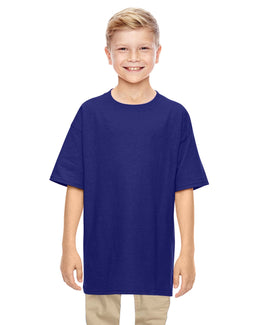 Gildan Youth Lightweight 100% Cotton T-Shirt G500B | Neon Blue - Front