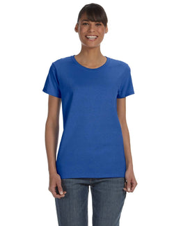 Gildan Ladies Lightweight 100% Cotton T-Shirt G500L | Royal - Front