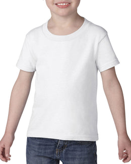 Gildan Lightweight Cotton Toddler T-Shirt G510P | White - Front
