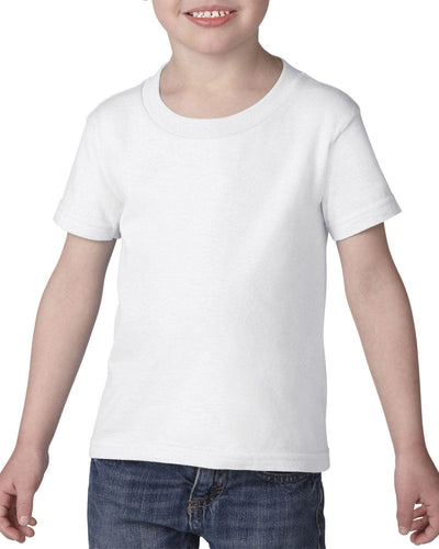 Gildan Lightweight Cotton Toddler T-Shirt G510P | White - Front