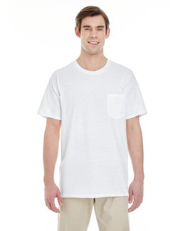 Gildan Pocket T-Shirt G530 | White - Front