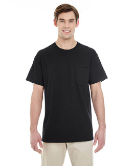 Gildan Pocket T-Shirt G530 | Black - Front
