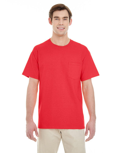 Gildan Pocket T-Shirt G530 | Red - Front