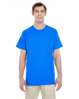 Gildan Pocket T-Shirt G530 | Royal - Front