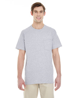 Gildan Pocket T-Shirt G530 | Sport Grey - Front