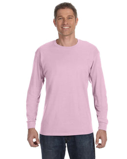 Gildan Heavy Cotton Long Sleeve T-Shirt G540 | Light Pink - Front