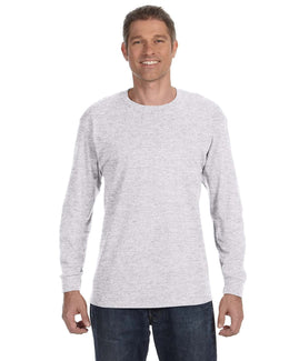Gildan Heavy Cotton Long Sleeve T-Shirt G540 | Ash Grey - Front