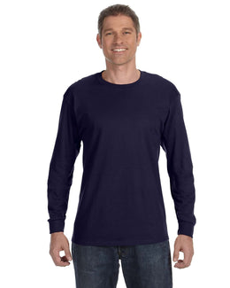 Gildan Heavy Cotton Long Sleeve T-Shirt G540 | Navy - Front