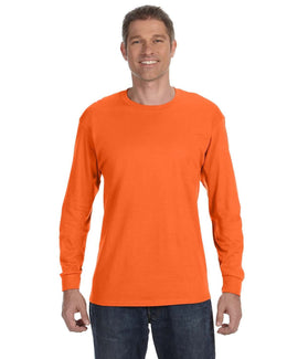Gildan Heavy Cotton Long Sleeve T-Shirt G540 | Orange - Front