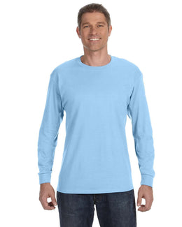 Gildan Heavy Cotton Long Sleeve T-Shirt G540 | Light Blue - Front