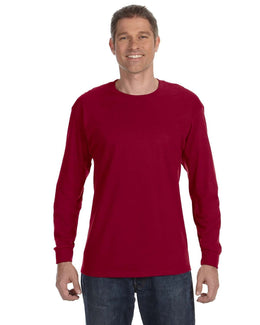 Gildan Heavy Cotton Long Sleeve T-Shirt G540 | Cardinal Red - Front