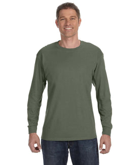 Gildan Heavy Cotton Long Sleeve T-Shirt G540 | Military Green - Front
