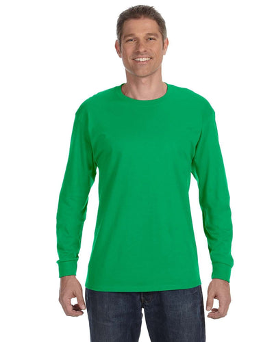 Gildan Heavy Cotton Long Sleeve T-Shirt G540 | Irish Green - Front