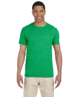 Gildan SoftStyle T-Shirt G640 | Hthr Irish Green - Front