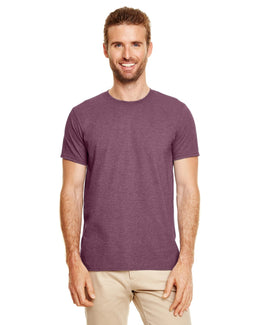 Gildan SoftStyle T-Shirt G640 | Heather Maroon - Front