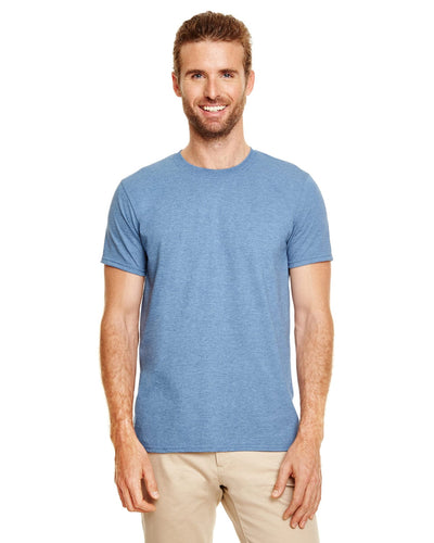 Gildan SoftStyle T-Shirt G640 | Heather Indigo - Front