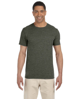 Gildan SoftStyle T-Shirt G640 | Hth Military Grn - Front