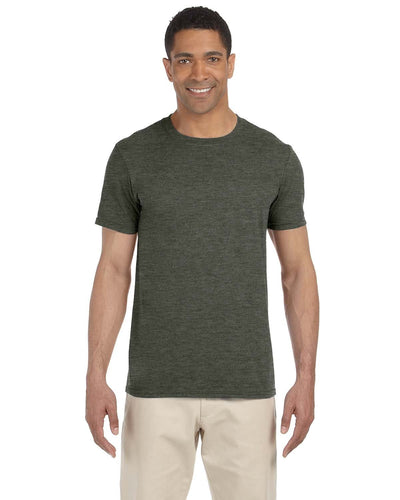 Gildan SoftStyle T-Shirt G640 | Hth Military Grn - Front