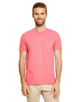 Gildan SoftStyle T-Shirt G640 | Hthr Coral Silk - Front
