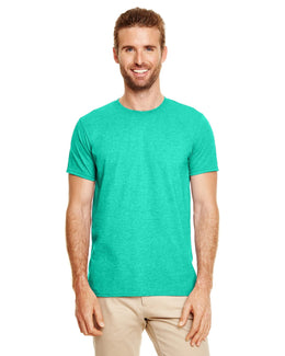 Gildan SoftStyle T-Shirt G640 | Heather Seafoam - Front