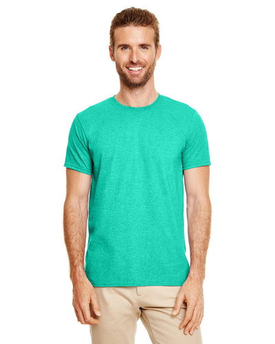 Gildan SoftStyle T-Shirt G640 | Heather Seafoam - Front