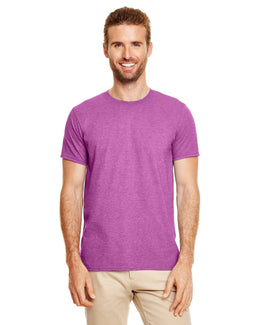 Gildan SoftStyle T-Shirt G640 | Hthr Rdnt Orchid - Front