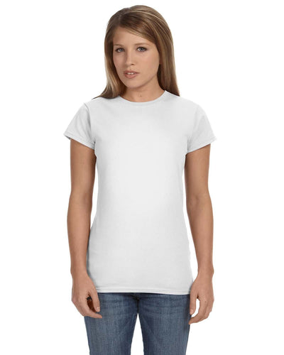 Gildan Ladies SoftStyle T-Shirt G640L | White - Front