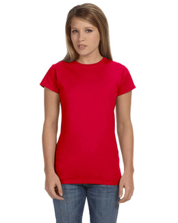 Gildan Ladies SoftStyle T-Shirt G640L | Red - Front