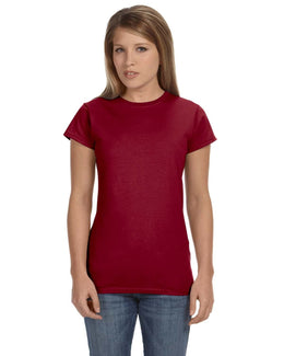 Gildan Ladies SoftStyle T-Shirt G640L | Antiq Cherry Red - Front