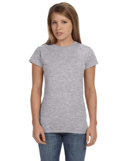 Gildan Ladies SoftStyle T-Shirt G640L | Rs Sport Grey - Front
