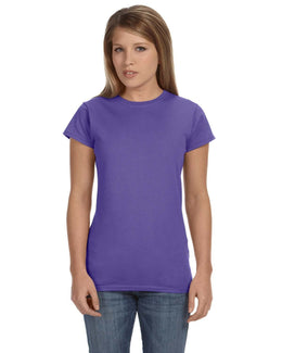 Gildan Ladies SoftStyle T-Shirt G640L | Heather Purple - Front