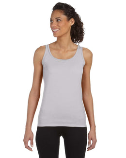 Gildan Ladies SoftStyle Tank Top G642L | Rs Sport Grey - Front