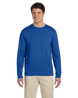 Gildan SoftStyle Long Sleeve T-Shirt G644 | Royal - Front