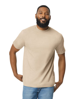 Gildan Unisex Softstyle Midweight T-Shirt G650 | Sand - Front