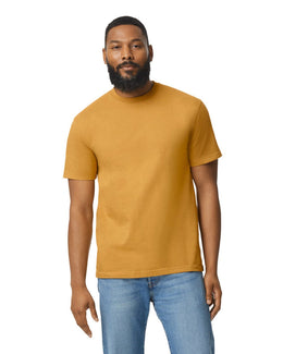 Gildan Unisex Softstyle Midweight T-Shirt G650 | Mustard - Front