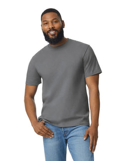 Gildan Unisex Softstyle Midweight T-Shirt G650 | Charcoal - Front