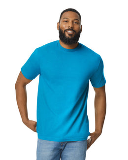 Gildan Unisex Softstyle Midweight T-Shirt G650 | Sapphire - Front