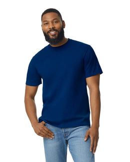 Gildan Unisex Softstyle Midweight T-Shirt G650 | Navy - Front
