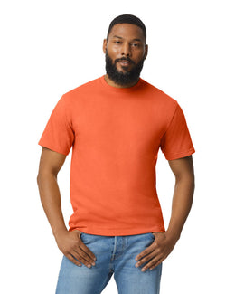 Gildan Unisex Softstyle Midweight T-Shirt G650 | Orange - Front
